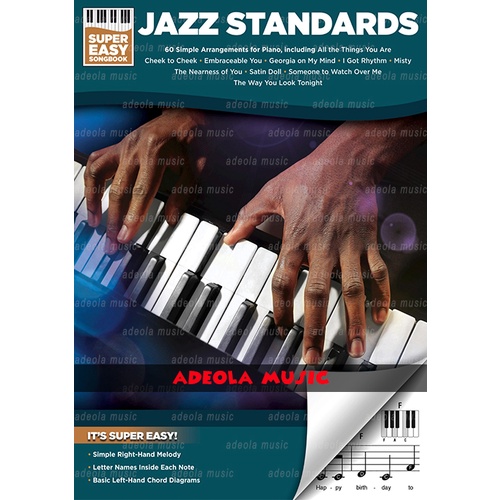 Buku Piano - Keyboard Pemula / (PFC-36) SUPER EASY PIANO – JAZZ STANDARD