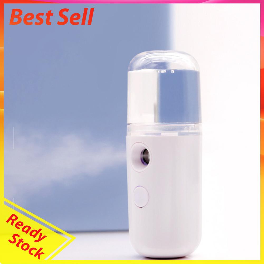 Hotbrand 30ml Nano Mist Sprayer Facial Steam Face Humidifier Spray Beauty Device