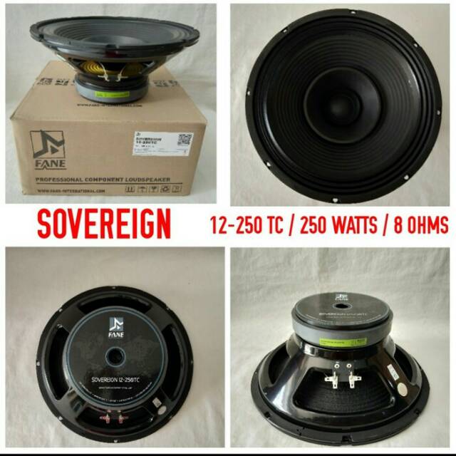 FANE SAVEREIGN 12-250 TC SPEAKER 12&quot;12INCH