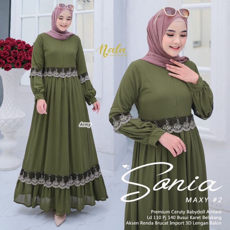 𝐁𝐢𝐬𝐚 𝐂𝐎𝐃 | Gamis Sania Maxy Solo-2