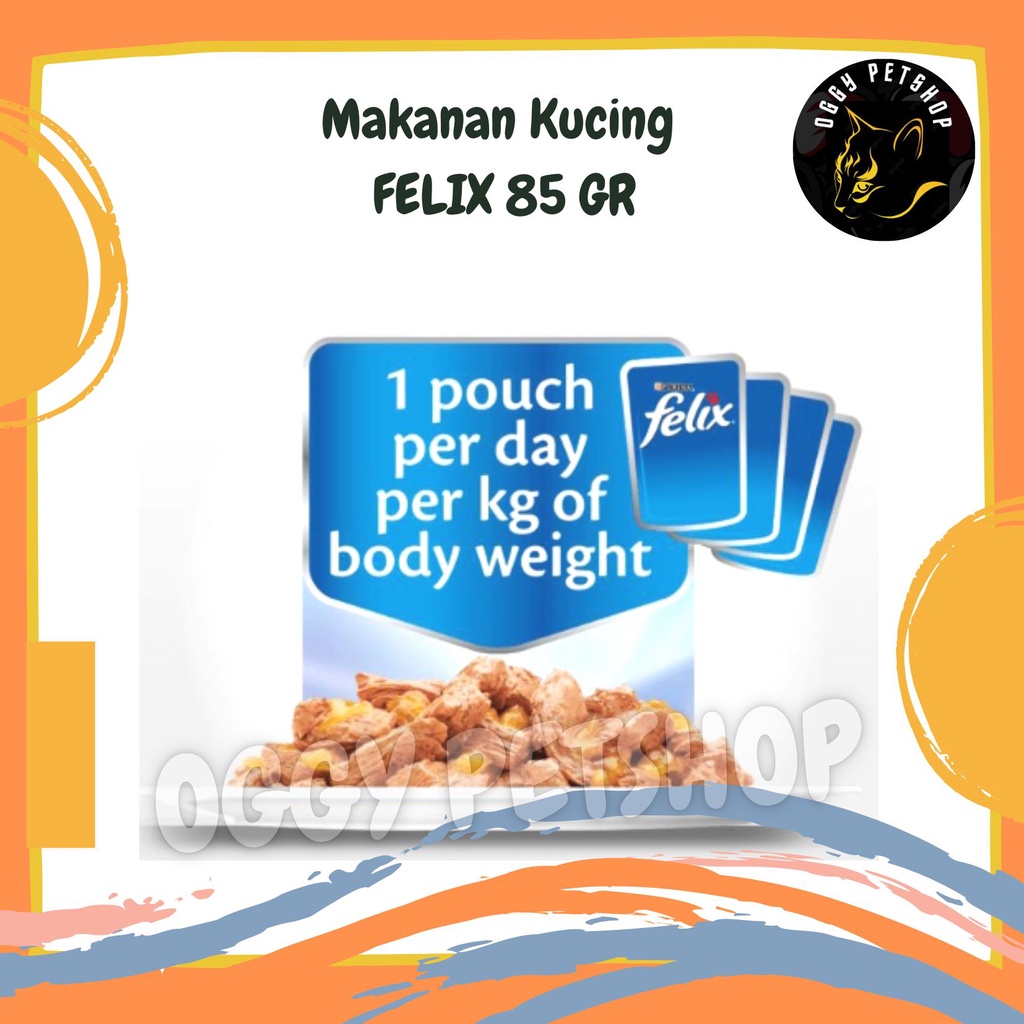 Makanan Kucing Basah FELIX 85gr | wet food cat FELIX 85 gr FELIX As Good As It Looks