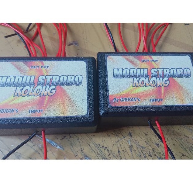 MODUL KOLONG STROBO NYALA ANIMASI METEOR (12V)+LED