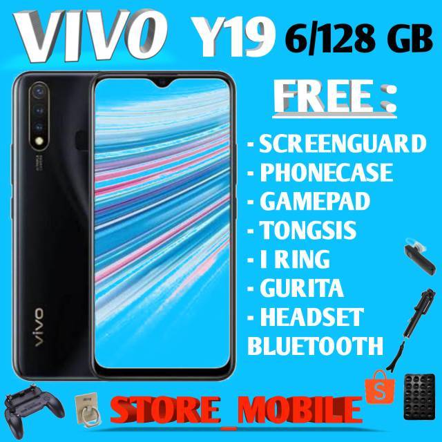 VIVO Y19 RAM 6GB ROM 128GB GARANSI RESMI VIVO | Shopee