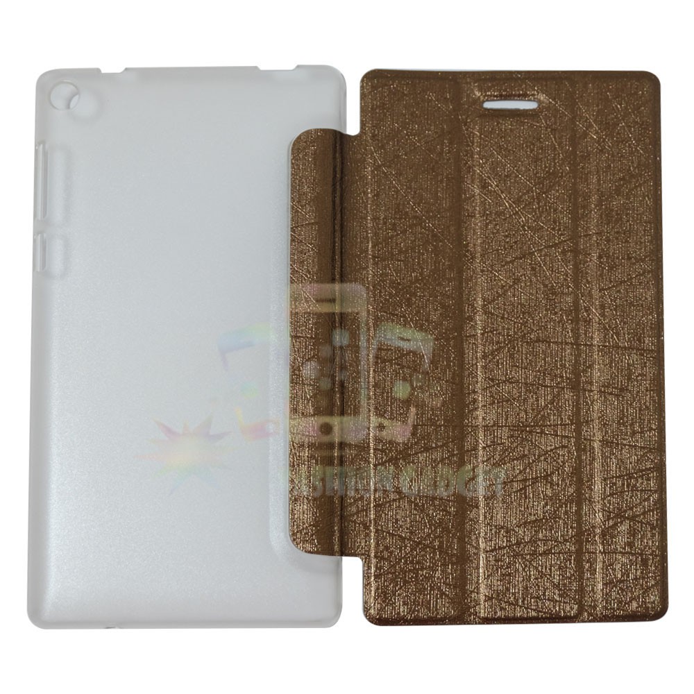 Flip Cover Lenovo Tab 3 Ukuran 7.0 Inch TB3-730M / TAB3 730X 730F 730M Sarung Leather Case / Casing Flipcover