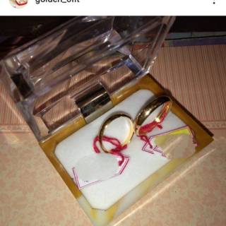  CINCIN EMAS MUDA  COUPLE KADAR 300 6KARAT Shopee Indonesia