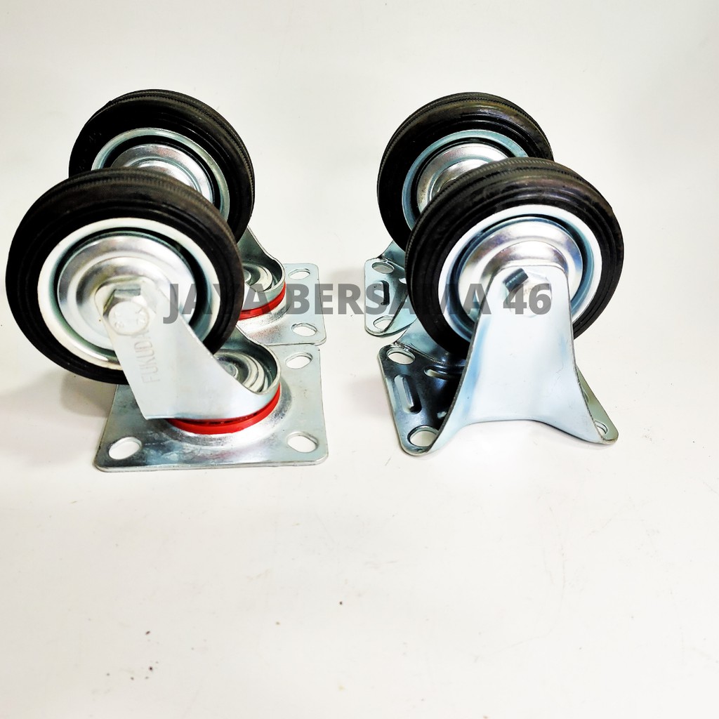 RODA KASTOR caster karet