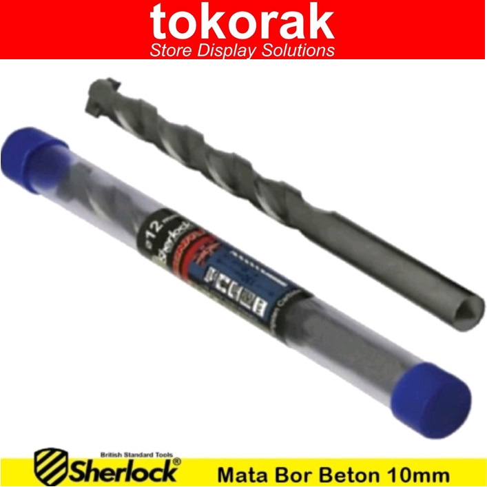 MATA BOR BESI BOSCH 10 MM SHERLOCK - MATA BOR BETON DINDING