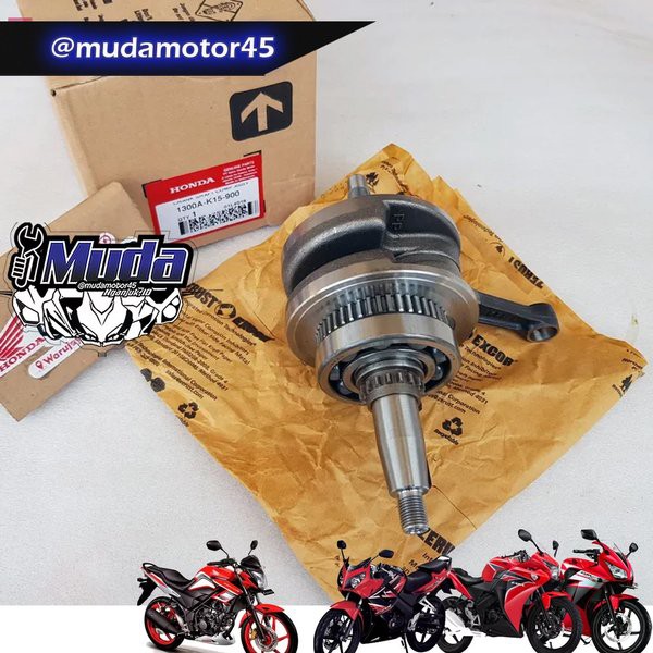 KRUK AS OLD CBR150R CB150R 2013 KPP KARBU FI 1300A-K15-900 BANDUL STANG SEHER CRANK SHAFT CB CBR 150