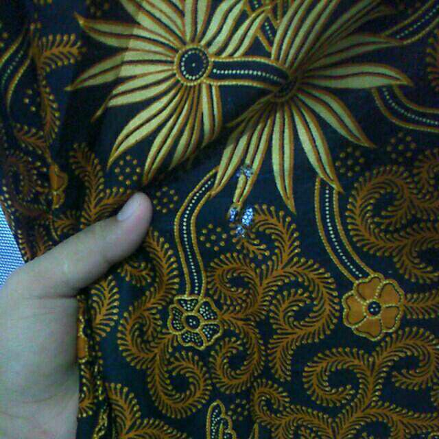 Long Dress Cape Batik Gamis Batika Nadine Manggar Kobis Kupu Padi Ulir Manis Gendis Sekar