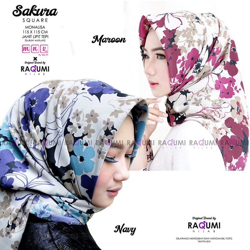 SAKURA SQUARE MONALISA MNV X RAQUMI