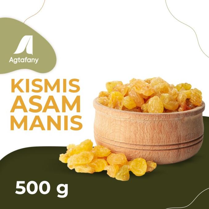 

<<<<<] Kismis Asam Manis 500 grams Golden Raisin Original
