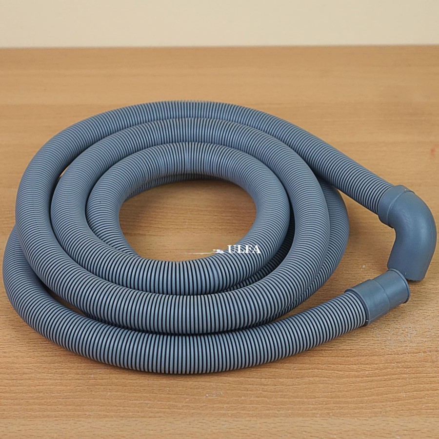 AQUA JAPAN FRONT LOADING 3 M Selang Pembuangan Mesin Cuci Drain Hose Drainhose Buangan Slang Bukaan