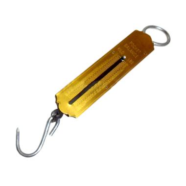 Timbangan Gantung manual 25 dan 50 kg kilo besot kuningan