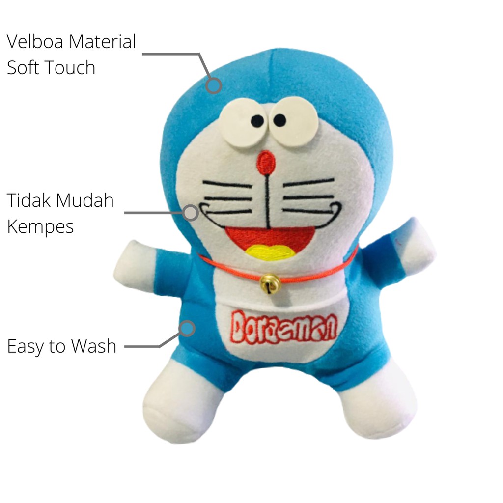 COD BONEKA DORAEMON SIZE M [28CM]