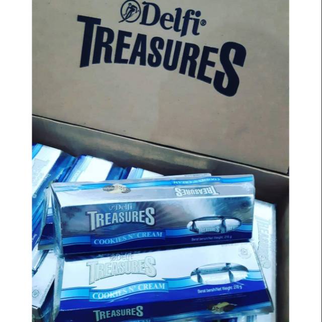 

Delfi treasure 216gr (1 box isi 24pcs)