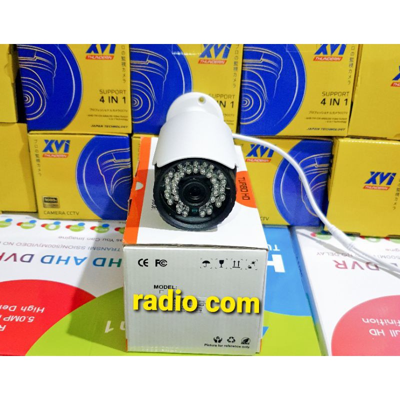 camera cctv outdoor 4K lensa 8mp 2560p bodi besi anti air