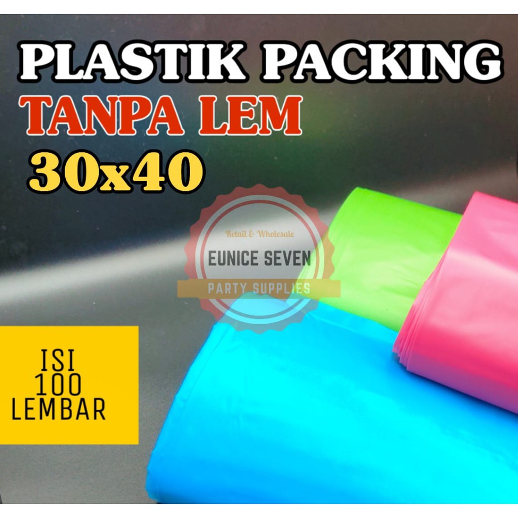 

Plastik Packing Warna isi 100 Ukuran 30x40 Plastik Online Shop