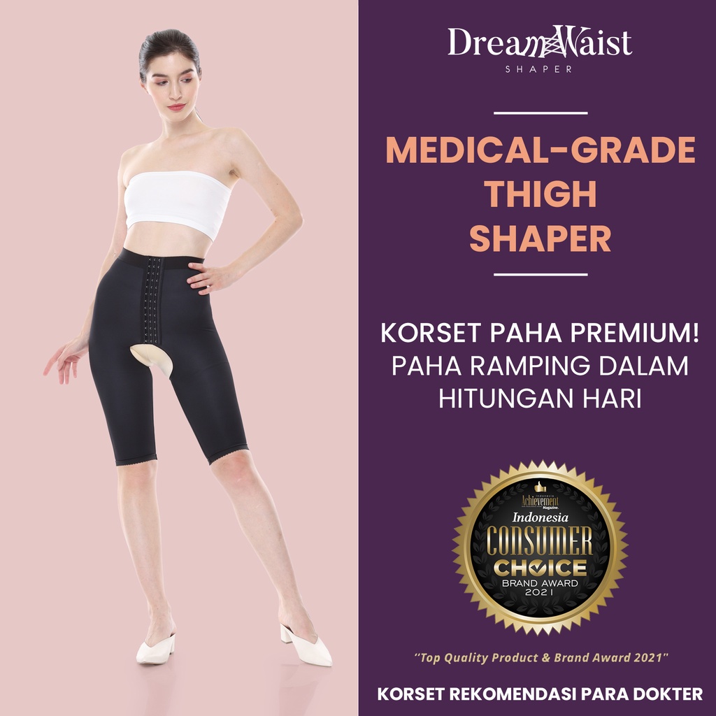 KORSET PAHA PREMIUM : MEDICAL-GRADE THIGH SHAPER