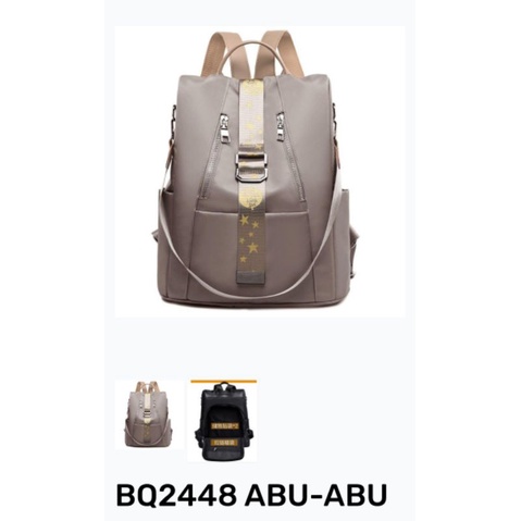 Tas ransel wanita/Tas ransel Backpack anti maling