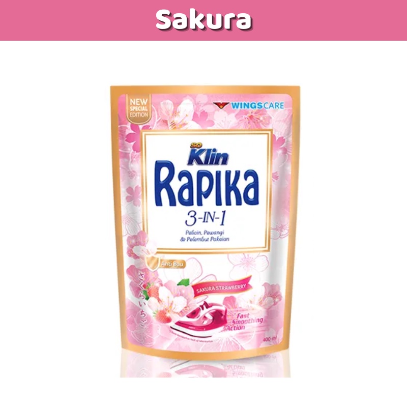 Rapika Biang Soklin 400ml Refill