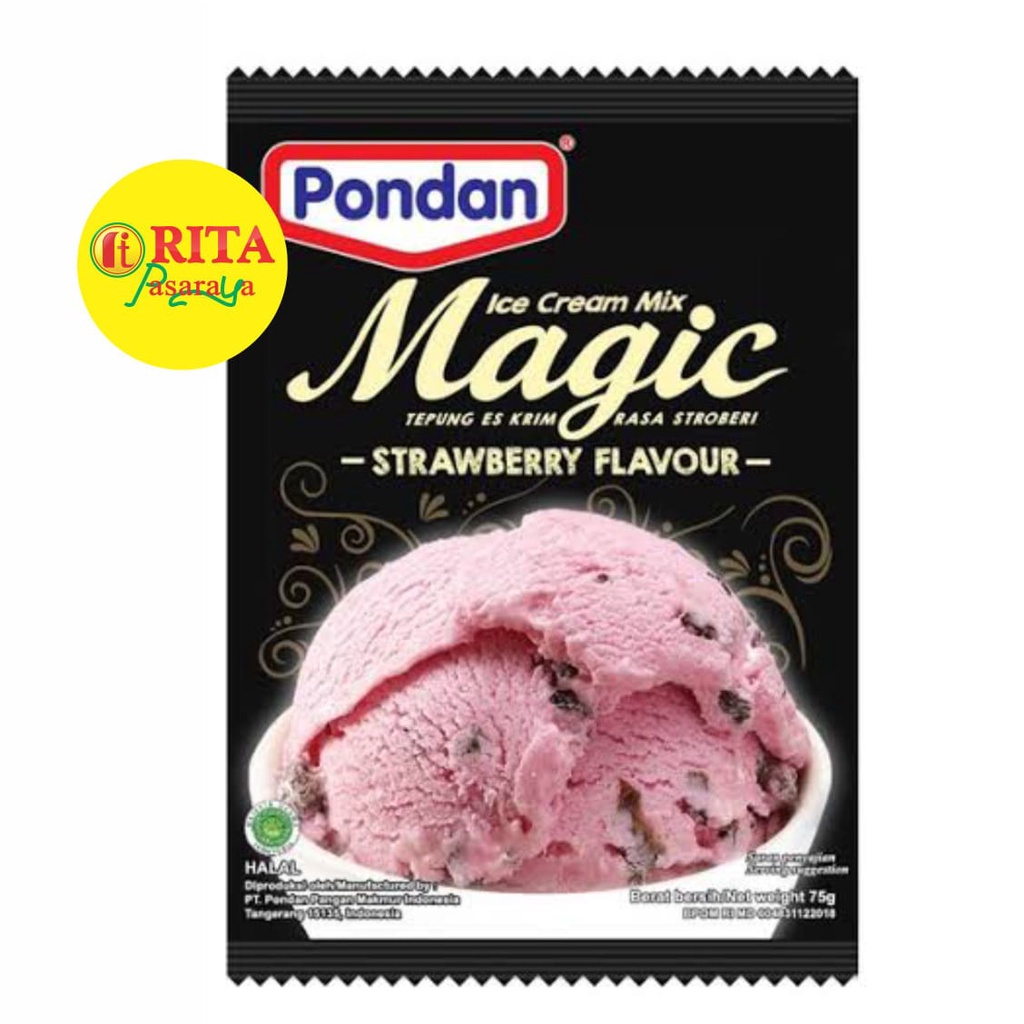 

Pondan Ice Cream Strawbery pouch