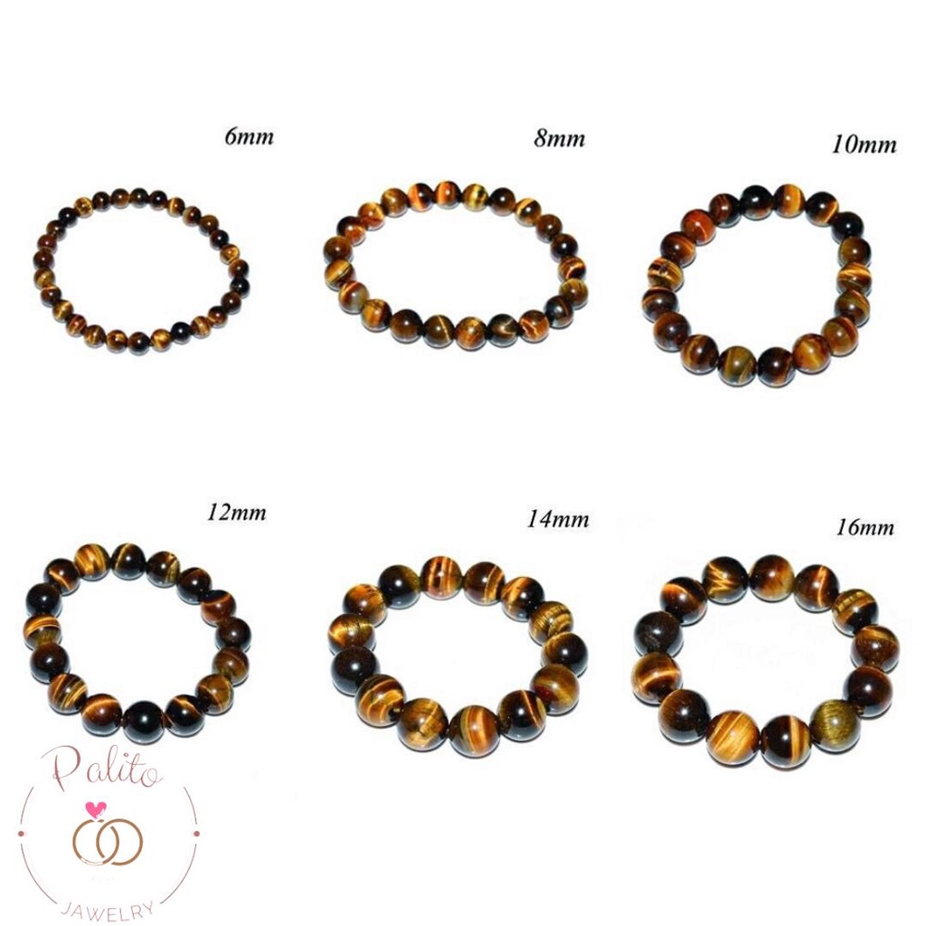 [Bayar di Tempat] GELANG BATU BIDURI SEPAH MATA HARIMAU TIGER EYE ASLI ORIGINAL