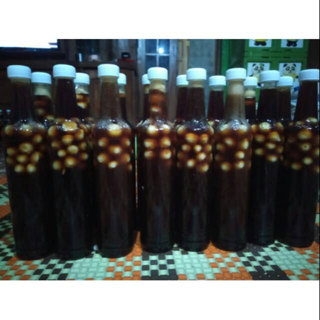 

Madu + bawang Lanang