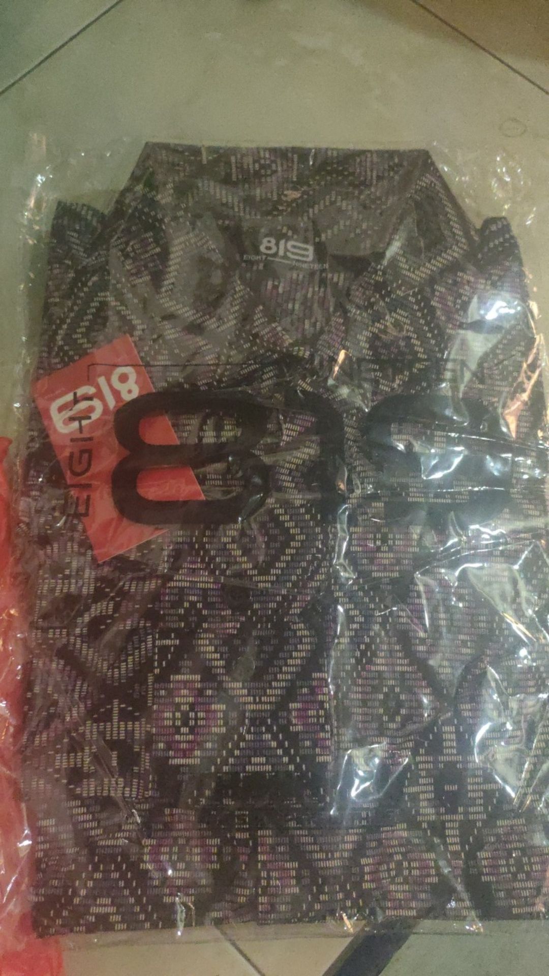 Baju Batik Kemeja Batik Pria Lengan Panjang Motif Songket Diamond Hitam Modern Slimfit Casual Black