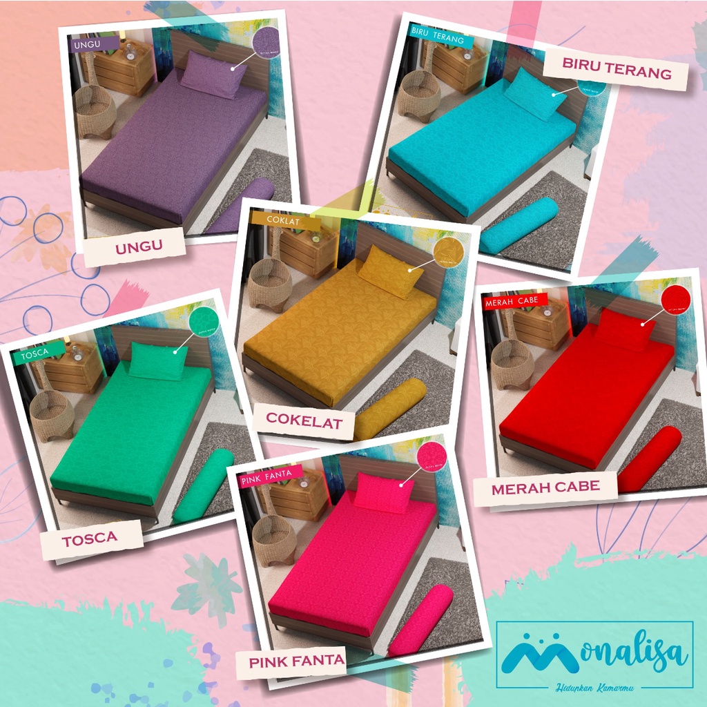 Monalisa Emboss Sprei Uk 120 T 20