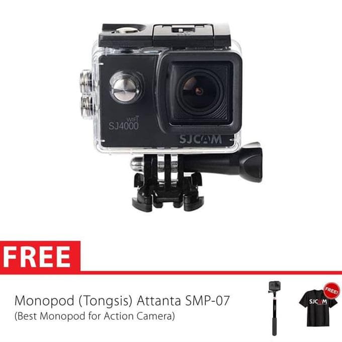 SJCAM SJ4000 WiFi Full HD Action Kamera Tongsis