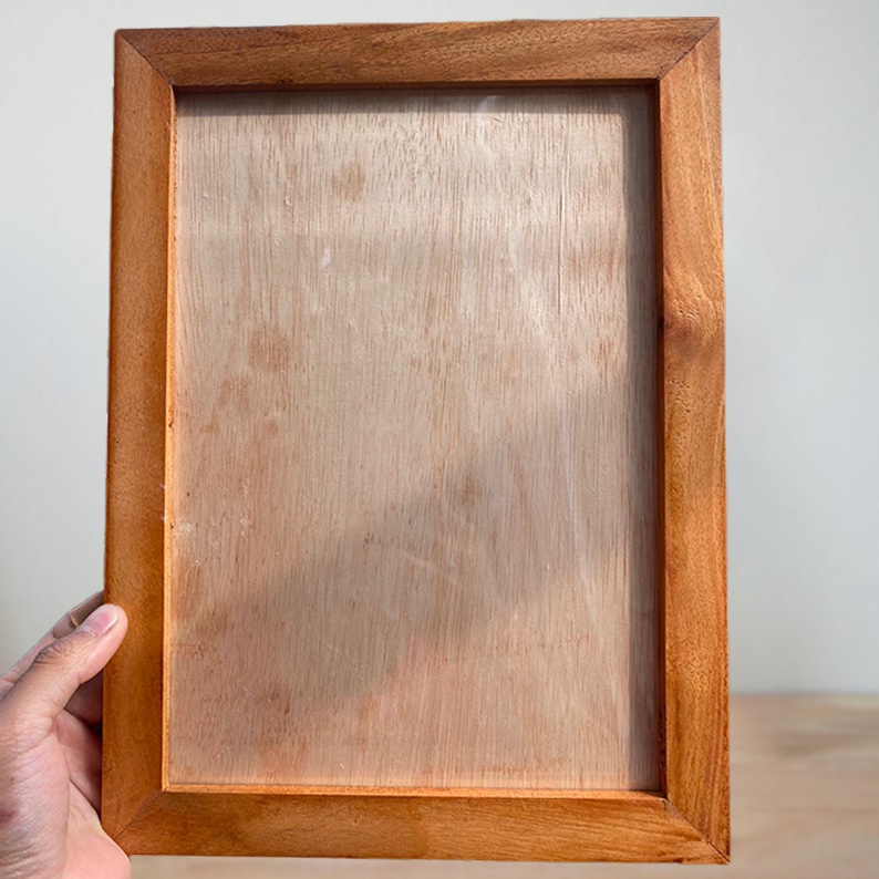 FRAME BINGKAI FOTO UK 10Rs A4 21x30cm MINIMALIS bisa plus cetak