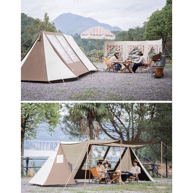 TENDA HAMMURABI NATUREHIKE NH22CH001 // TENDA DENGAN BANYAK BENTUK