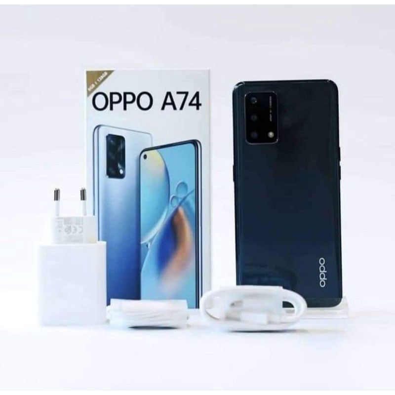 OPPO A74 4G NEW Extended RAM 6+5GB/128GB - 33W FAST CHARGE