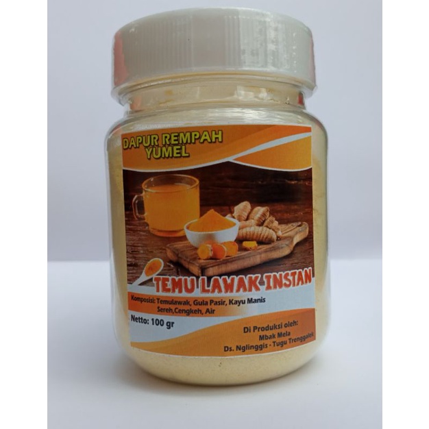 

Temulawak Instan 100 gram