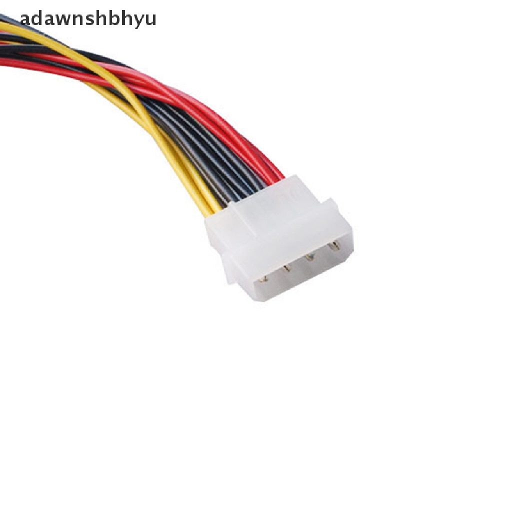 Konektor Kabel Ekstensi Power Splitter SATA adawnshbhyu 4pin IDE Molex to 3seri ATA