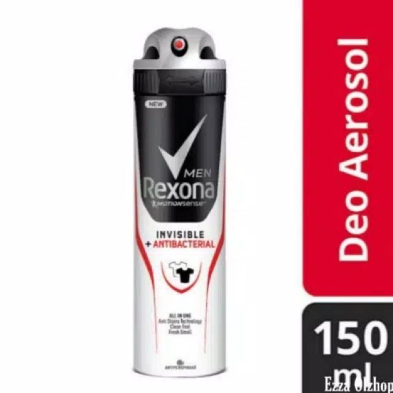 Rexona Men Invisible + Anti bacterial 150mL