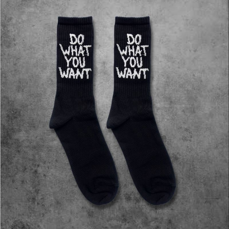 KAOS KAKI MOTIF THE WHAT YOU WANT | KAOS KAKI DISTRO | SOCKS | AMATERASU OFFICIAL