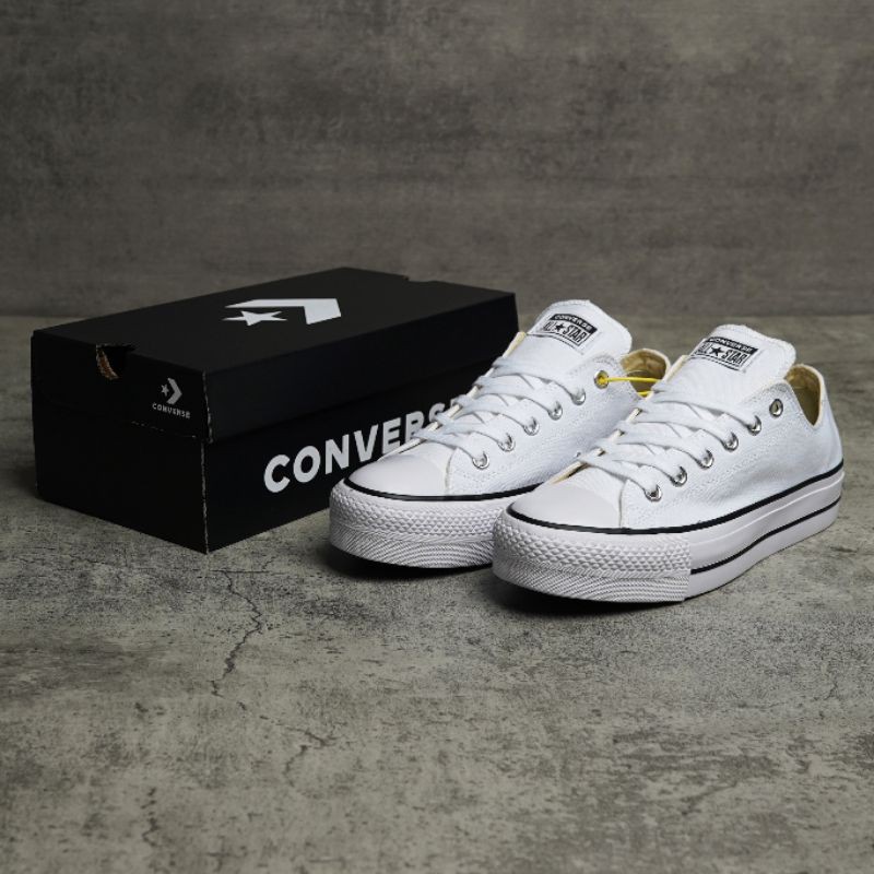 converse all star total white