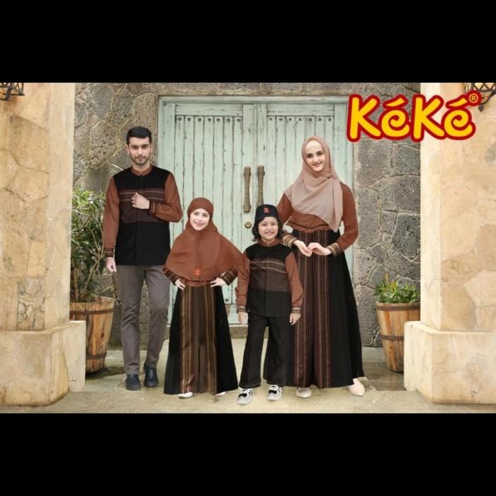 Keke Sarimbit Keluarga Adeeva Series - Grey Link Koko Dewasa