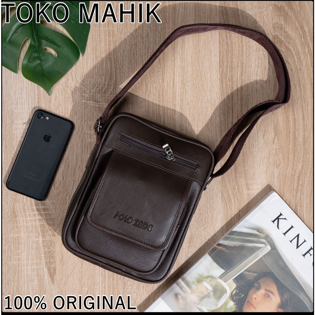 POLO ZADA Tas Pria Selempang Origin Model Baru LV7733 / Tas Pria Kerja anti air/ Tas Selempang Pria 