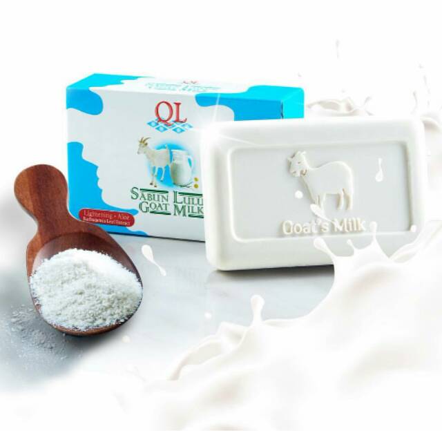 Sabun lulur ql goat milk(scrub)