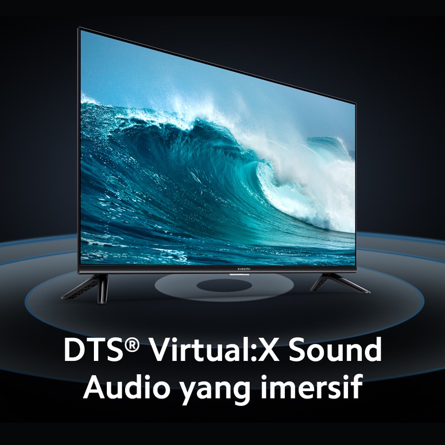Xiaomi TV A2 32 Inch 32&quot; Smart HD Dolby Audio Android TV Google Play Netflix Disney+ Original Garansi Resmi