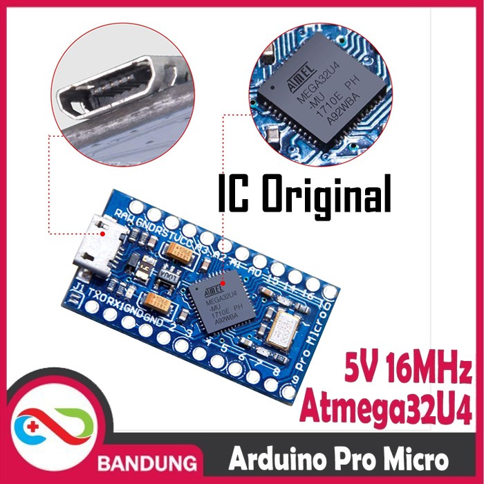 ARDUINO PRO MICRO ATMEGA32U4 5V 16HZ MICRO USB BOARD