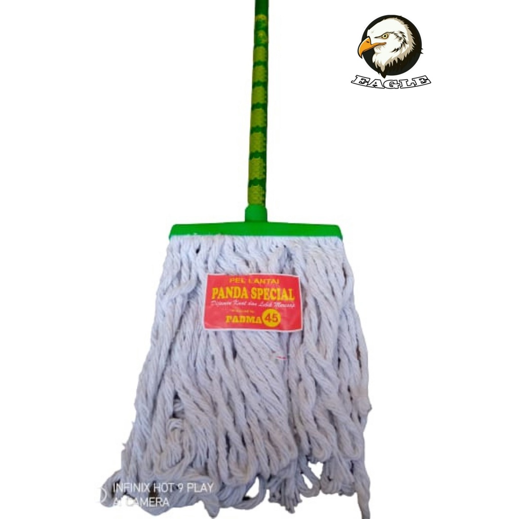 Refill Pel Lantai Sumbu/ Kain Katun/Kain Pel Katun/ Duster White/ Katun