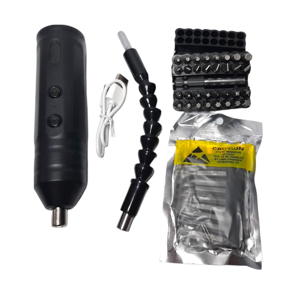 Obeng Electrik Mini Rechargeable Set