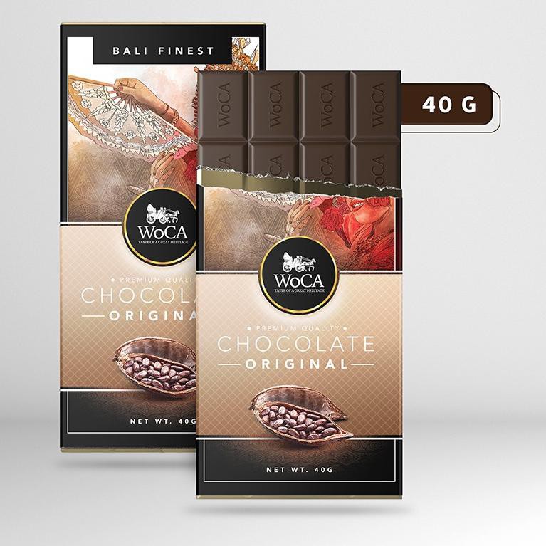 

COD WoCA Cokelat Mix Assorted Premium Chocolate Bar 6x40 gram