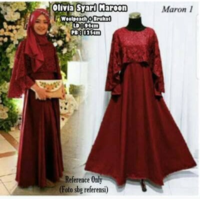 TERLARIS PAKAIAN SET GAMIS WANITA MUSLIM SYARI LEBARAN pesta elegan cape syahrini dress maxi maxy lo