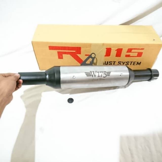 Knalpot Standar Racing W175 - W175 SE - Estrella - Royal Enfield