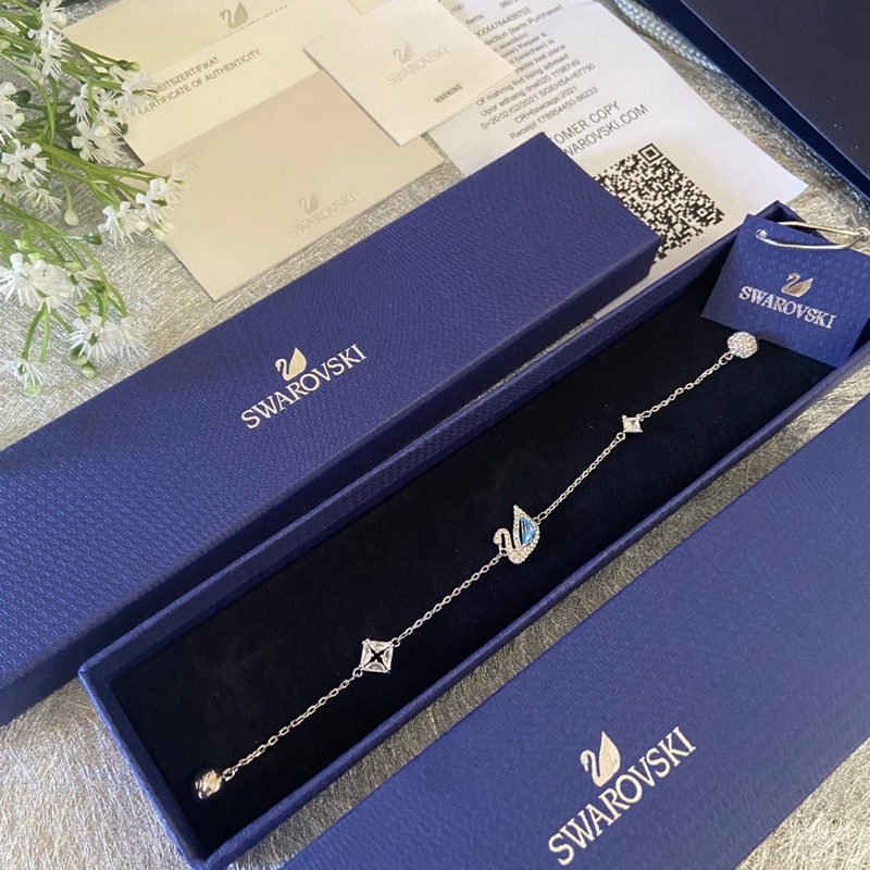 Swarovski Adjustable Bracelet Swan