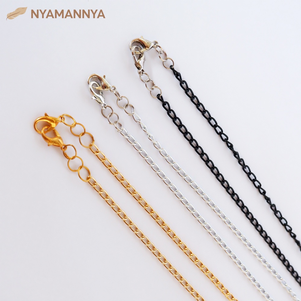 Tali Masker Rantai Polos / Rantai Pengait Kepala / Headloop Tring Series